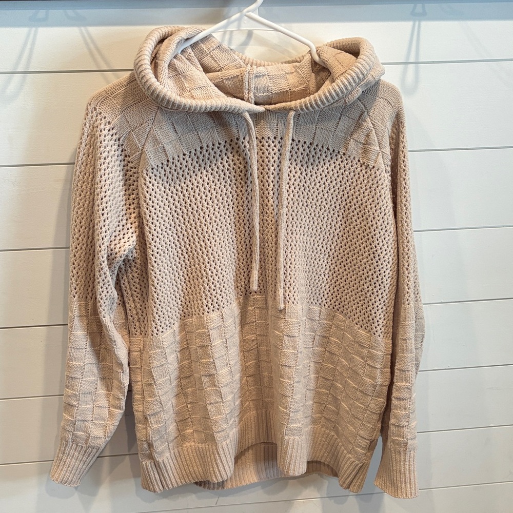 Maurices Beige hooded Sweater